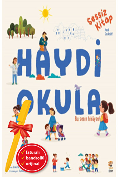 Sincap Kitap Alfa Kalem+Sessiz Kitap Haydi Okula (Emine Şahin Tursun) YENİ Ço...