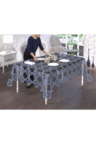LACASA HOME LINEN مفرش طاولة فاخر وأنيق من LACASA HOME LINEN-QUADRATO مصنوع ب...
