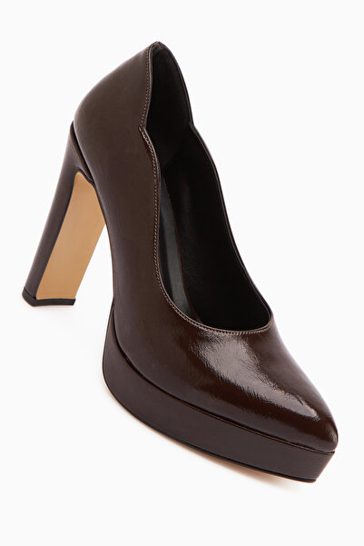 Limoya Ragni Black Platform Heeled Women's Shoes