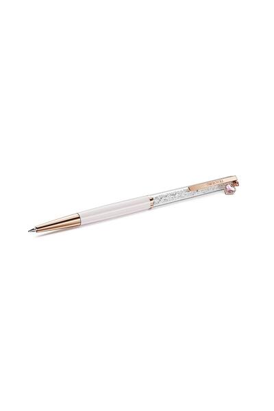 Swarovski 5732990 Kalem Crystallıne:Bp Pen Heart Lros/Ros