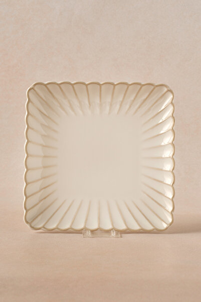 Karaca Daisy Kare Pasta Tabağı 20,5 cm