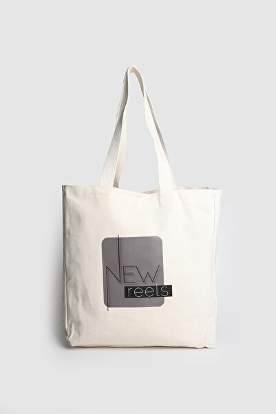 Store حقيبة قماش منقوشة نسائية