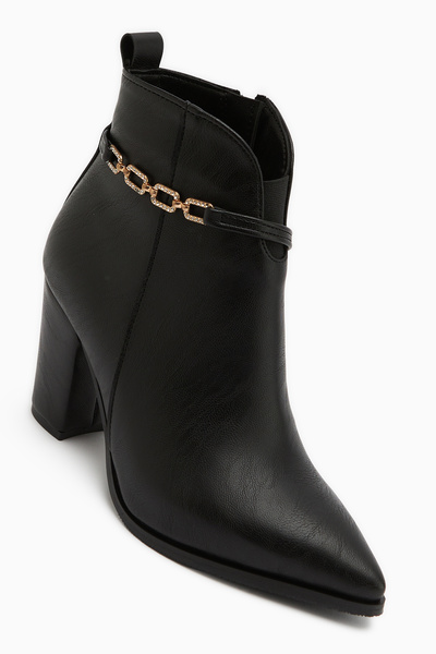 Limoya Sussi Black Heeled Women's Boots