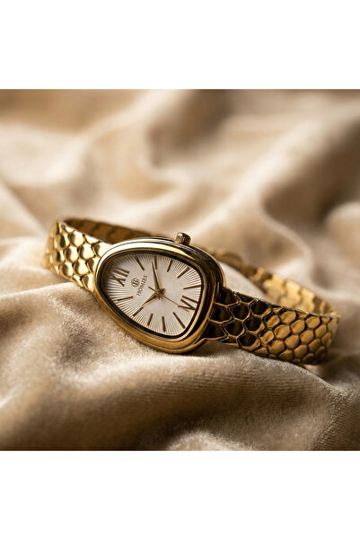 Homies Luxury Snake Design Metal Strap Vintage Women's Wristwatch Gift