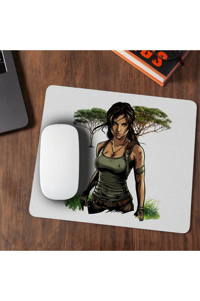 OEM Mousepad Tomb Raider Ancient Artifact Lara Croft Army