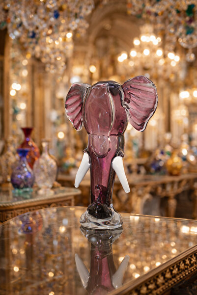hediyeconcepti Murano Cam Fil Biblo – El Yapımı Dekoratif Sanat Objeleri