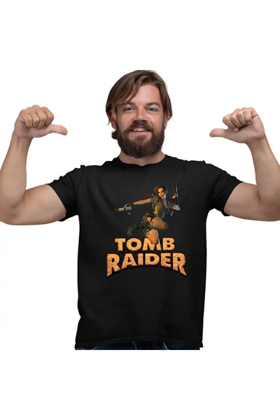 OEM Tricou Barbati Tomb Raider Legenda Lara Croft Jungla