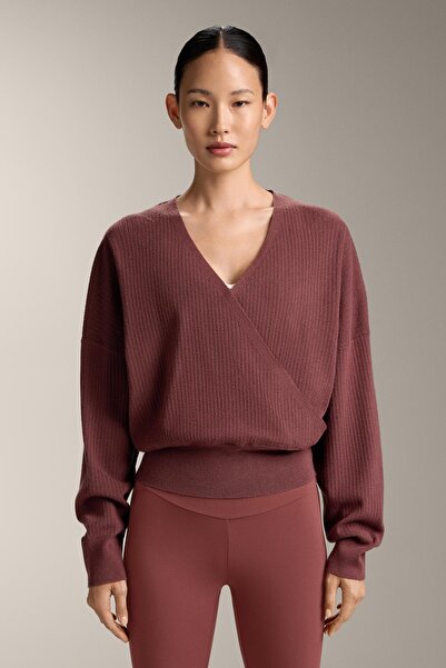 Oysho Kruvaze örgü kazak