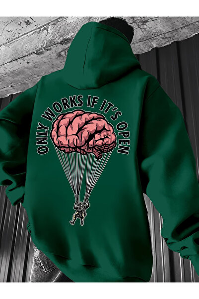 ibibik moda cu imprimeu Unisex supradimensionat /confortabil croială basic Gr...