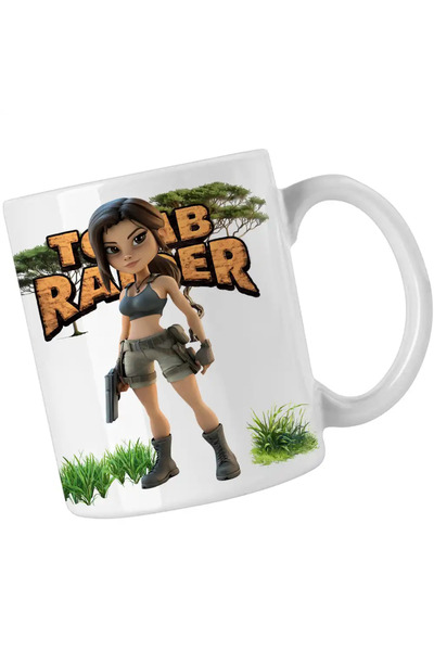 OEM Mug Tomb Raider Indiana Jones Lara Croft Soldier