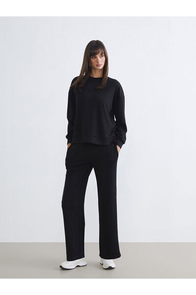 LC Waikiki Peak New Season Wide Leg Soft Touch Women's Sweatpants