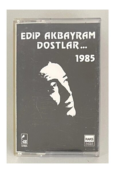 Sembol Plak Edip Akbayram Dostlar 1985 Cassette (Term Paper Printing Cassette)