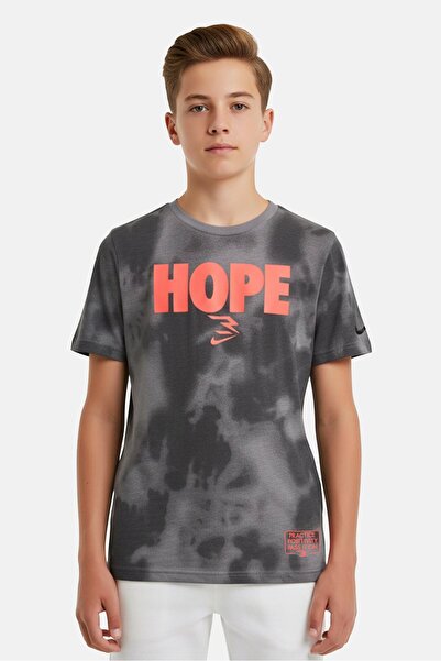 Nike 3Brand by Russell Wilson Kids Boy Brand Logo Short Sleeve Outdoor T-Shir...