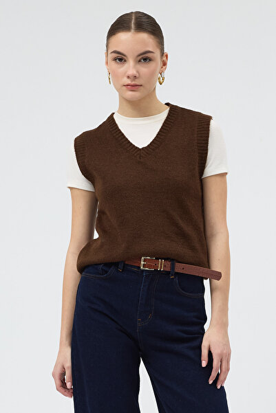 Serenity Kadın V Yaka Süveter
