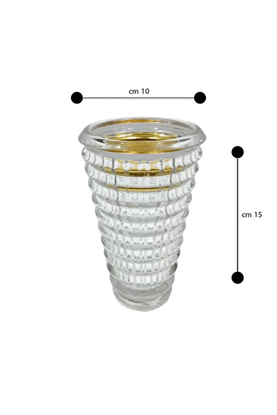 Generic مبخرة كرستالية أنيقة شفافة 15 سم
