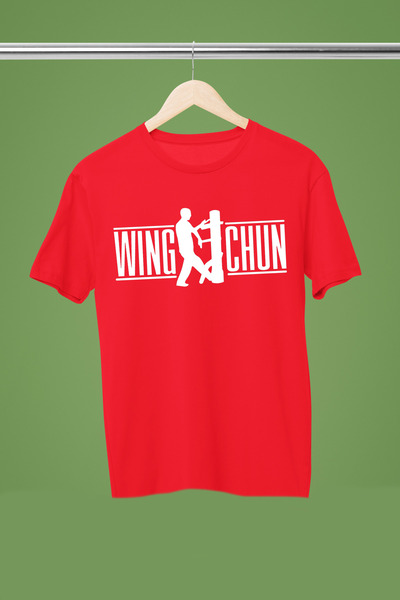 MAGORS Kung-Fu Sports Printed 100% Cotton Short Sleeve Regular Fit T-Shirt