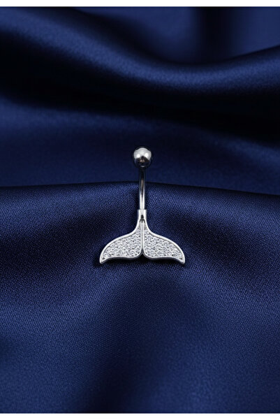 MinAccessory Balık Kuyruğu 316L Çelik Göbek Piercing