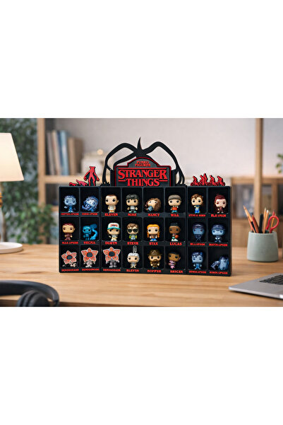 Üçüncü Boyut Baskı Dünyası 24 Bölmeli Koleksiyon Figür Standı – Dekoratif Mas...