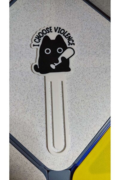 Hediyem Senin İçin نماذج علامات الكتب ثلاثية الأبعاد بتصميم قطة مضحكة |   أيه...