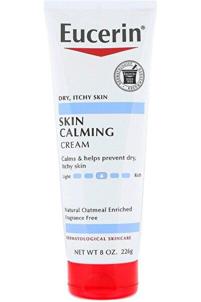 Eucerin كريم مهدئ للبشرة وخالي من العطور 8 أونصة