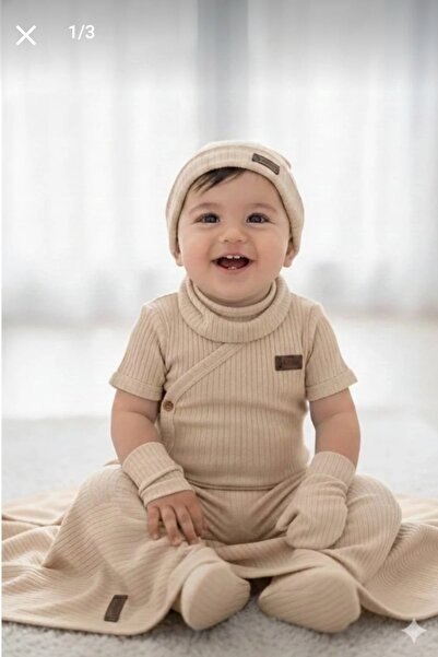 BEGONYA BEBECE KIDS Reported Girl Children's 7-Piece Zibin Set