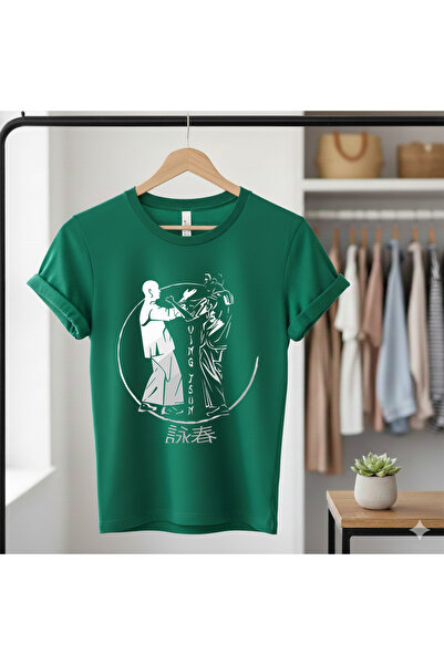 MAGORS Kung-Fu Sports Printed 100% Cotton Short Sleeve Regular Fit T-Shirt