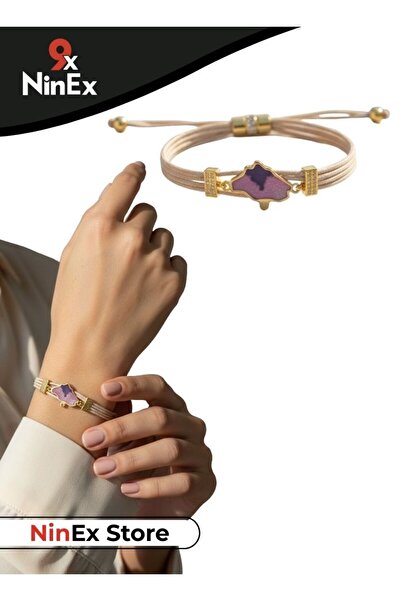 Premium Saudi Map Shaped Bracelet with Decorative Enamel Cultural Jewelry