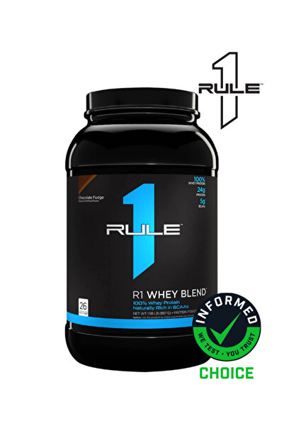 RULE ONE Proteins Whey Protein Blend 910 Gr Chocolate Fudge - Premium Whey Pr...