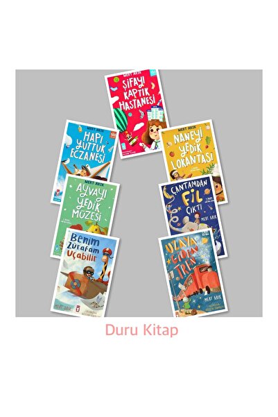 Timaş Çocuk Mert Arık Kitapları (7 Kitap)(Şifayı Kaptık Hastanesi, Hapı Yuttu...