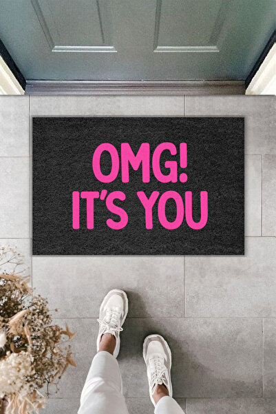 Rugmood طباعة رقمية حديثة - OMG IT'S YOU - سجادة أمام الباب