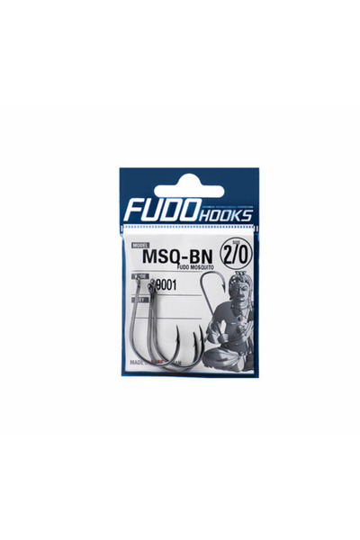 Fudo 9001 MOSQUITO #3/0 BLACK NIKEL 5P