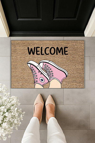 Dormot Modern Digital Printing - Shoes Welcome - Doormat
