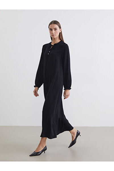 LC Waikiki Rochie cu guler cu șireturi