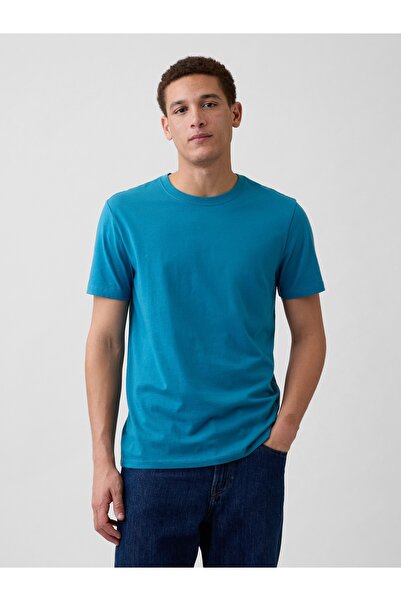 GAP Erkek Açık Yeşil Everyday Soft T-Shirt