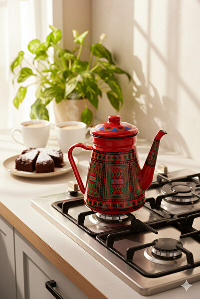Generic Traditional coffee pot decorated with an authentic dallah design