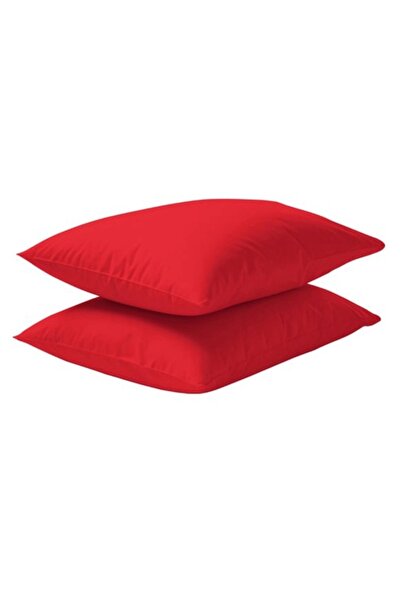 calinahome Red Pillowcase 2 Pieces; 50 X 70