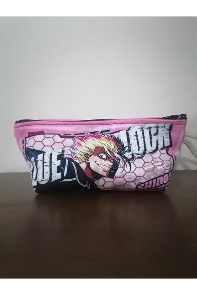 OWLBAG COMPANY Owl Bag Blue Lock Shidou Ryusei Patterned Design Wallet Pen Ho...