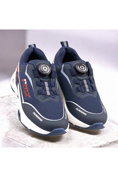 pediashoes Pantofi sport confortabili, cu șireturi, de culoare albastru închi...