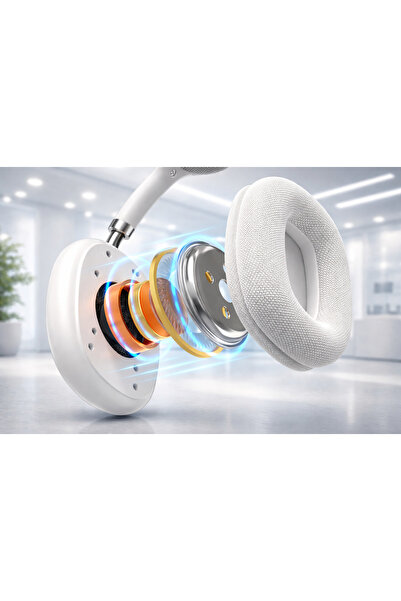 CAMCI Kablosuz Bluetooth Kulaklık iOS Android Uyumlu Yüksek Ses Kalitesi Mikr...