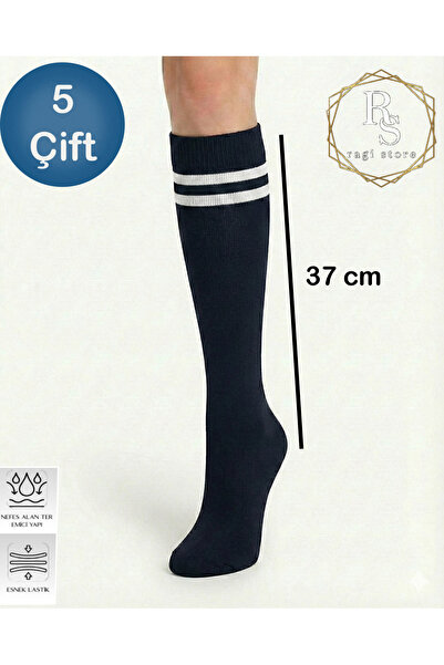 ragistore 5-Piece Striped Knee Socks