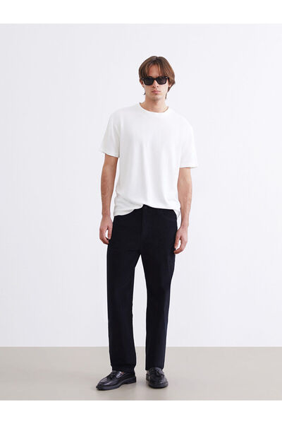 LC Waikiki Vlastiti brend, nove sezone, standardni kroj Somot muške pantalone