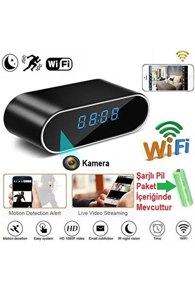 Urfakent Kameralı Masa Saati Farkedilmeyen Güvenlik Kamerası(Dünyanın Her Yer...