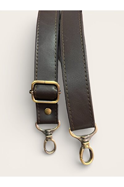 Nuggita Adjustable Crossbody Strap Bitter Brown Vegan Leather 2.5 cm X 140 cm