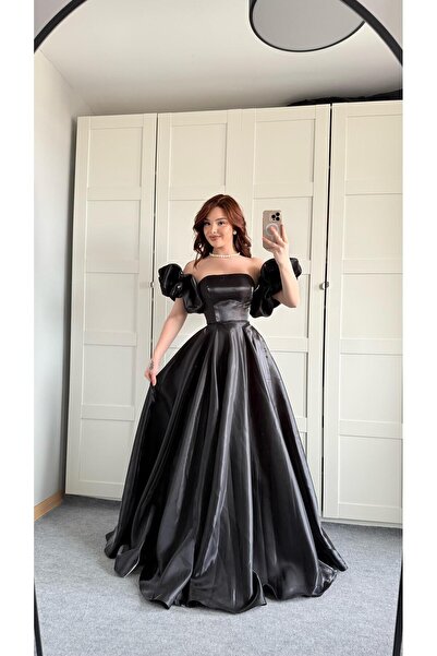 AYŞENUR DİNÇER Barbie princess Abiye Siyah