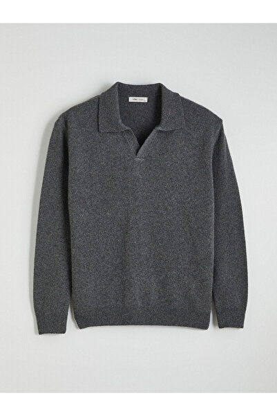LC Waikiki Peak New Season Polo Neck Men's Knitwear Sweater