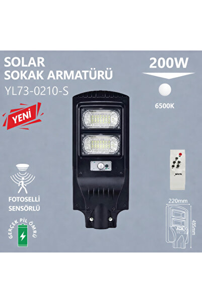 Noas Solar Sokak Armatür 200W