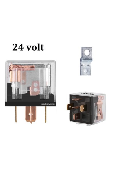 Inwells Mini Role 24v. 5 Uçlu. 40 A. Far. Korna. Fan. Lpg Röle