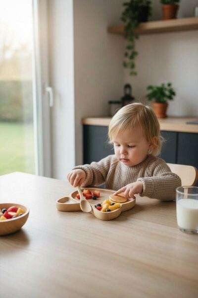 TB Tamer Bayrakçeken Masaj Aletleri Ve Tıbbi Ürün Bamboo Baby Food Set with C...