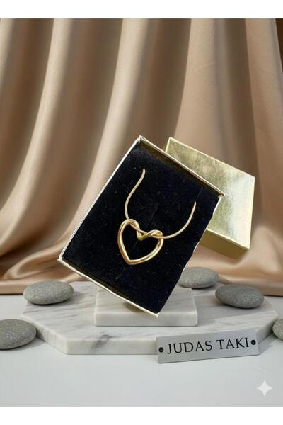Judas Takı Steel Knot Heart Necklace