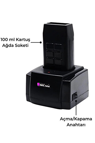 DNTL Total DntlTotal Kartuş Ağda Makinesi Tekli Profesyonel Kuaför Ağda Roll-...